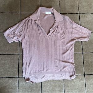 Zara knit polo